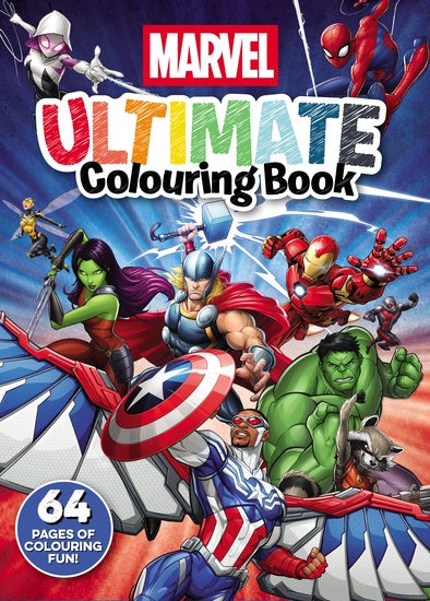 MARVEL ULTIMATE COLOURING BOOK