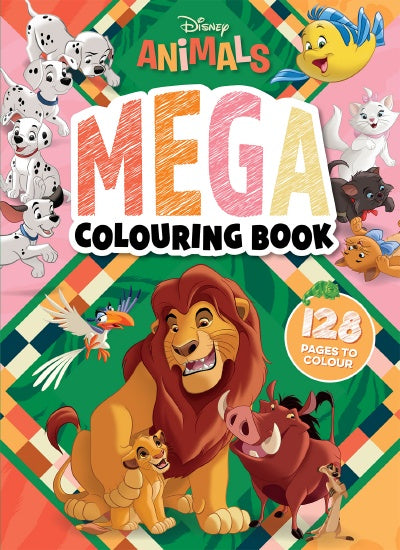 DISNEY ANIMALS: MEGA COLOURING BOOK