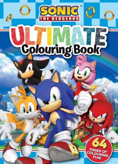 SONIC THE HEDGEHOG: ULTIMATE COLOURING BOOK 2024