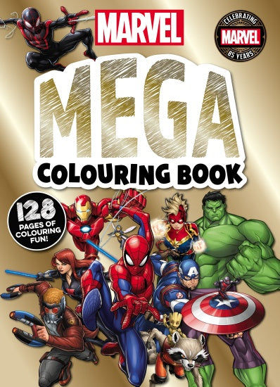 MARVEL 85TH ANNIVERSARY MEGA COLOURING BOOK