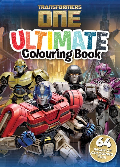 TRANSFORMERS ONE ULTIMATE COLOURING BOOK