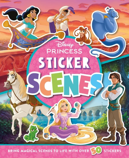 DISNEY PRINCESS STICKER SCENES