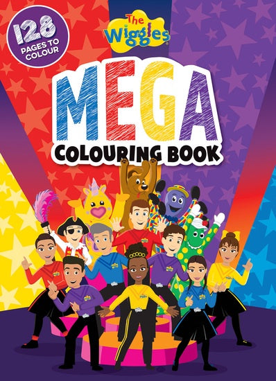 THE WIGGLES MEGA COLOURING BOOK