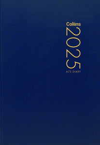 2025 COLLINS DIARY A72 POCKET NAVY 2 DAYS PER PAGE