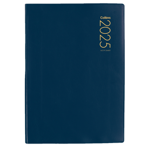 2025 COLLINS DIARY A51P PVC SOFTCOVER NAVY DAY TO A PAGE