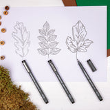 STAEDTLER BLACK PIGMENT LINER 4+2 FREE ASSORTED WIDTHS