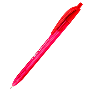 STAEDTLER BALL 4230 PEN MEDIUM RED