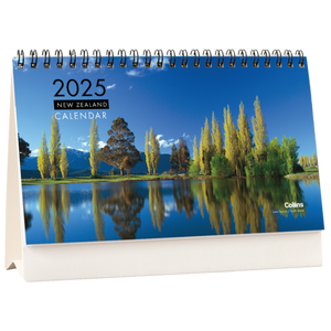 2025 DESK CALENDAR COLLINS NZ PICTORIAL