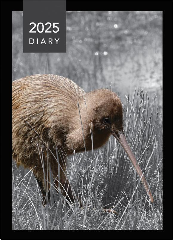 2025 COLLINS DIARY A53 NZ BIRDS WEEK TO VIEW