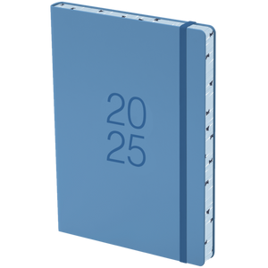 2025 COLLINS DIARY A51 COLOURED EDGE BLUE DAY TO A PAGE