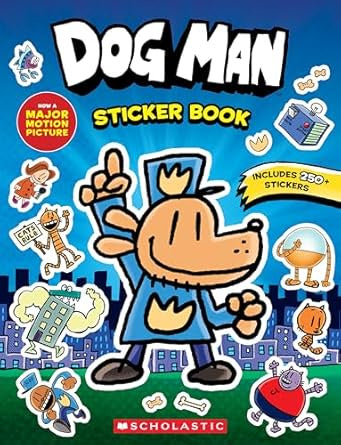 DOG MAN: STICKER BOOK