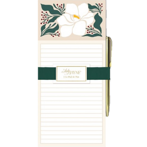 MAGNOLIA MAGNETIC PAD WITH PEN