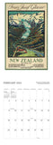 2025 CALENDAR NEW ZEALAND VINTAGE POSTERS