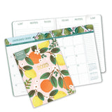 2025 JUST RIGHT MONTHLY PLANNER FRUIT & FLORA - 17 MONTHS