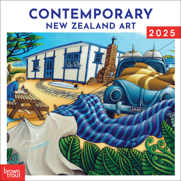 2025 CALENDAR CONTEMPORARY NEW ZEALAND ART SQUARE