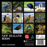 2025 CALENDAR NEW ZEALAND BIRDS MINI