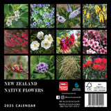 2025 CALENDAR NEW ZEALAND NATIVE FLOWERS MINI