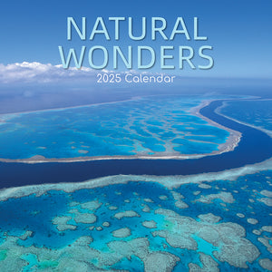 2025 CALENDAR NATURAL WONDERS