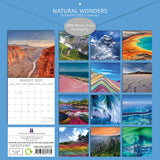 2025 CALENDAR NATURAL WONDERS