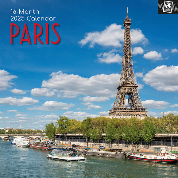 2025 CALENDAR PARIS SQUARE