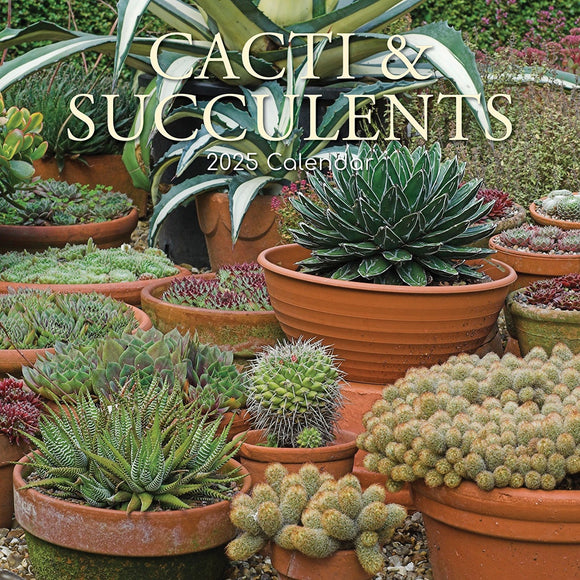 2025 CALENDAR CACTI & SUCCULENTS