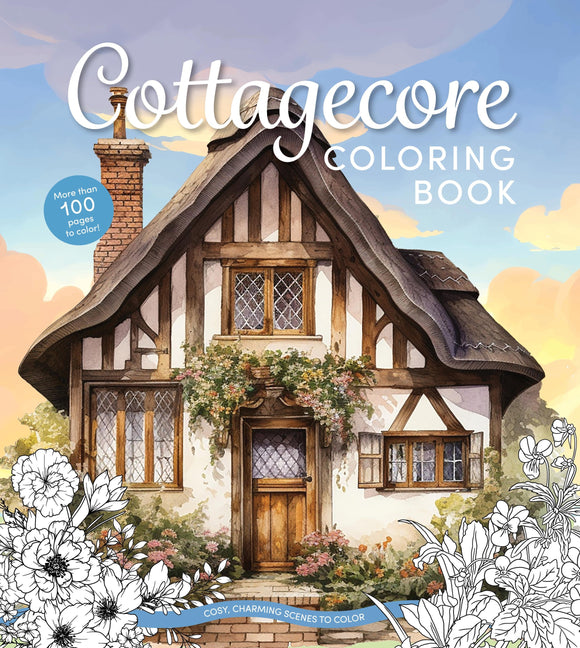 COTTAGECORE COLOURING BOOK