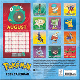 2025 CALENDAR POKEMON SQUARE