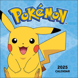 2025 CALENDAR POKEMON SQUARE