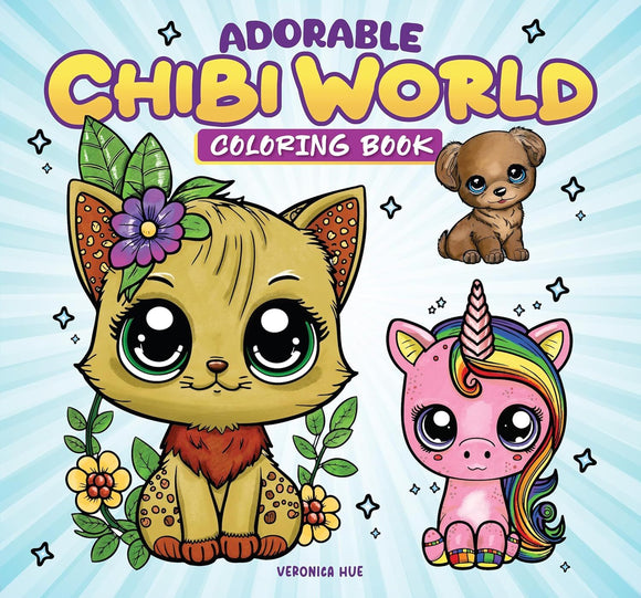 ADORABLE CHIBI WORLD COLOURING BOOK