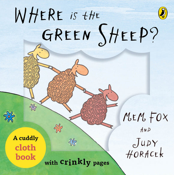 WHERE IS THE GREEN SHEEP? CLOTH BOOK