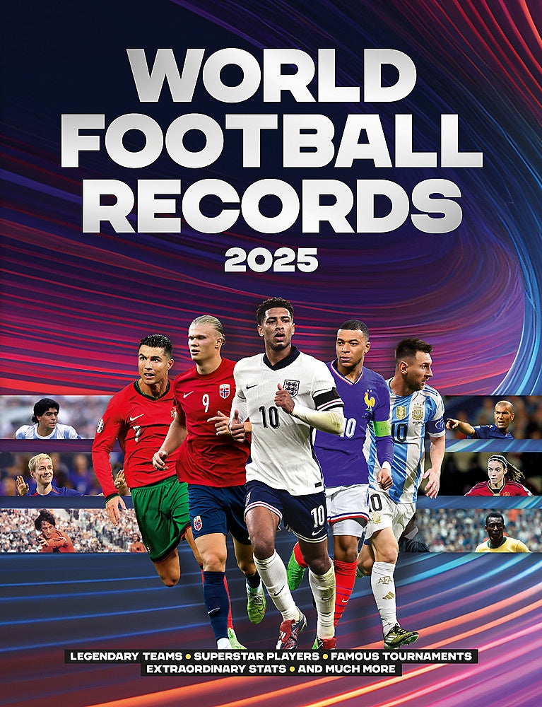 WORLD FOOTBALL RECORDS 2025 Athena Books NZ