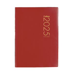 2025 COLLINS DIARY A73P POCKET SOFTCOVER RED WEEK TO VIEW