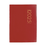 2025 COLLINS DIARY A73P POCKET SOFTCOVER RED WEEK TO VIEW