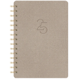 2025 DIARY AGATHA WEEKLY/MONTHLY PLANNER STONE - 17 MONTHS