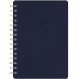 2025 DIARY AGATHA WEEKLY/MONTHLY PLANNER OXFORD BLUE - 17 MONTHS