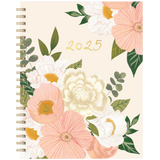 2025 DIARY XL SPIRAL PLANNER BELLA FLORA - 17 MONTHS