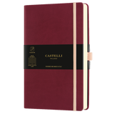 AQUARELA MEDIUM RULED NOTEBOOK BLACK CHERRY