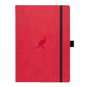 RED KANGAROO A5+ DOTTED WILDLIFE NOTEBOOK