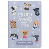 2025 MONTHLY POCKET PLANNER DOGGONE CUTE - 17 MONTHS