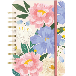 2025  DIARY DO IT ALL A5 PLANNER BELLA FLORA - 17 MONTHS