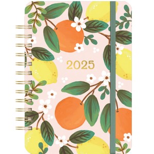 2025 DIARY DO IT ALL A5 PLANNER FRUIT & FLORA - 17 MONTHS