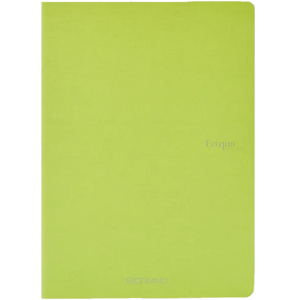 ECOQUA ORIGINAL RULED A4 NOTEBOOK - LIME