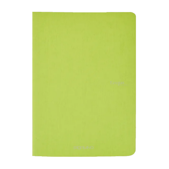 ECOQUA ORIGINAL RULED A5 NOTEBOOK - LIME