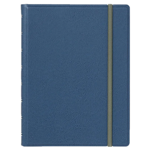 FILOFAX A5 REFILLABLE NOTEBOOK - CONTEMPORARY BLUE STEEL