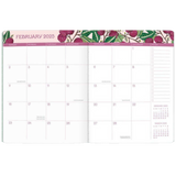 2025 JUST RIGHT MONTHLY PLANNER FRUIT & FLORA - 17 MONTHS