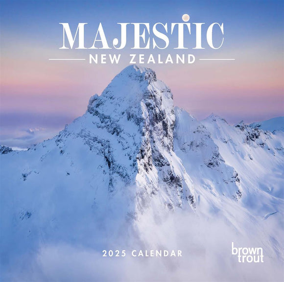 2025 CALENDAR MAJESTIC NEW ZEALAND SQUARE