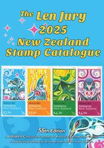 THE LEN JURY 2025 NEW ZEALAND STAMP CATALOGUE