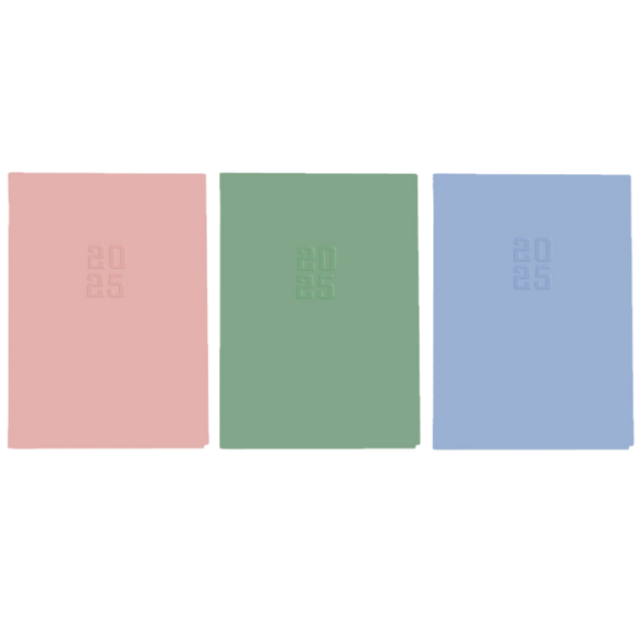 2025 CUMBERLAND MONTHLY PLANNER A4 ASSORTED COLOURS