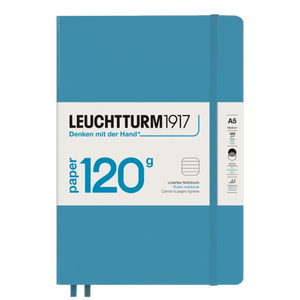 LEUCHTTURM 1917 120GSM EDITION NORDIC BLUE MEDIUM RULED JOURNAL