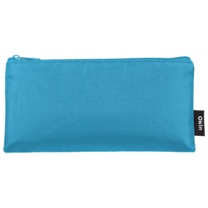 OKIN FLAT LIGHT BLUE  PENCIL CASE 21X11CM